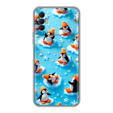 Силиконовый чехол на Tecno Spark 8P с принтом Новый год Силиконовый чехол на Tecno Spark 8P с принтом Новый год
