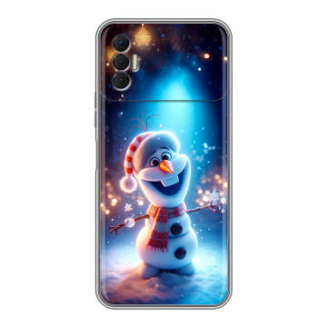 Силиконовый чехол на Tecno Spark 8P с принтом Новый год Силиконовый чехол на Tecno Spark 8P с принтом Новый год