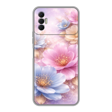 Силиконовый чехол на Tecno Spark 8P с принтом женский Силиконовый чехол на Tecno Spark 8P с принтом женский