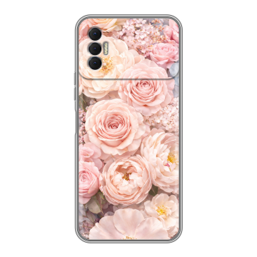 Силиконовый чехол на Tecno Spark 8P с принтом женский Силиконовый чехол на Tecno Spark 8P с принтом женский