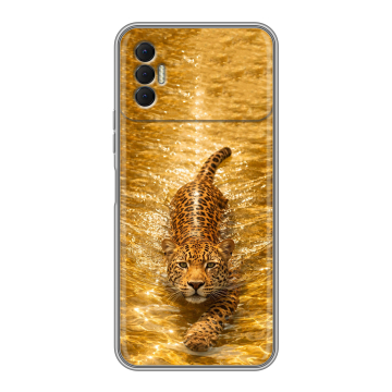 Силиконовый чехол на Tecno Spark 8P с принтом женский Силиконовый чехол на Tecno Spark 8P с принтом женский