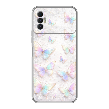 Силиконовый чехол на Tecno Spark 8P с принтом женский Силиконовый чехол на Tecno Spark 8P с принтом женский