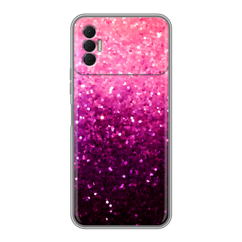 Силиконовый чехол на Tecno Spark 8P с принтом Блестки Силиконовый чехол на Tecno Spark 8P с принтом Блестки