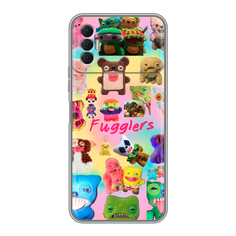 Силиконовый противоударный чехол на Tecno Spark 8P с принтом Флагер Fuggler Силиконовый противоударный чехол на Tecno Spark 8P с принтом Флагер Fuggler