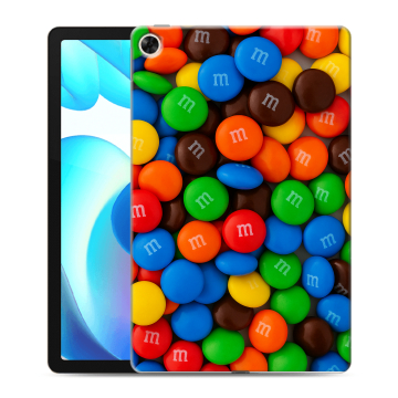 Силиконовый чехол на планшета Realme Pad с принтом Конфеты