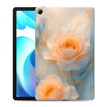 Силиконовый чехол на планшета Realme Pad с принтом Женский