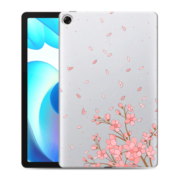 Силиконовый чехол на Realme Pad с принтом Ветка сакуры