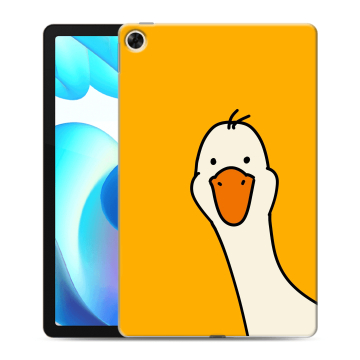Силиконовый чехол на Realme Pad с принтом Утка Силиконовый чехол на Realme Pad с принтом Утка