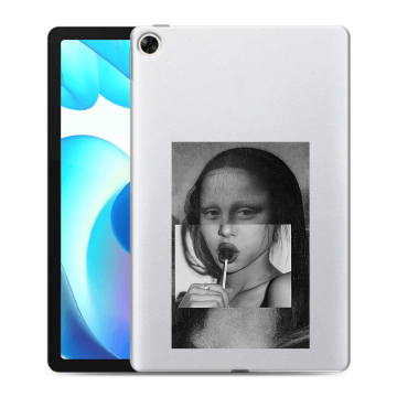 Силиконовый чехол на Realme Pad с принтом Мона Лиза