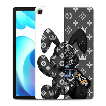 Силиконовый чехол на Realme Pad с принтом Луи робот