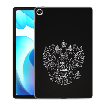 Силиконовый чехол на Realme Pad с принтом Герб России Силиконовый чехол на Realme Pad с принтом Герб России