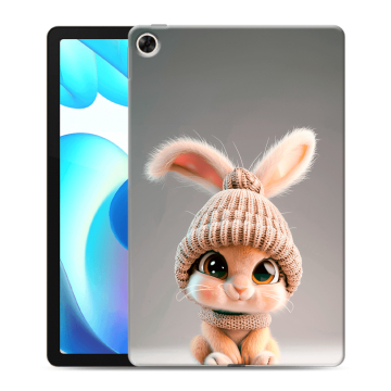 Силиконовый чехол на Realme Pad с принтом Кролик Силиконовый чехол на Realme Pad с принтом Кролик