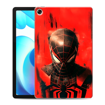 Силиконовый чехол на Realme Pad с принтом человек паук spiderman