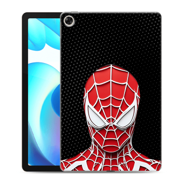 Силиконовый чехол на Realme Pad с принтом человек паук spiderman Силиконовый чехол на Realme Pad с принтом человек паук spiderman