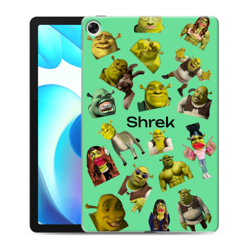 Силиконовый чехол на Realme Pad с принтом Шрек Shrek Силиконовый чехол на Realme Pad с принтом Шрек Shrek