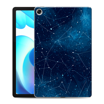 Силиконовый чехол на Realme Pad с принтом Космос звезды Силиконовый чехол на Realme Pad с принтом Космос звезды