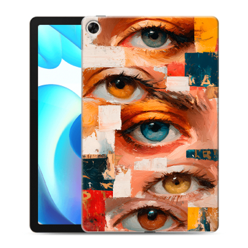 Силиконовый чехол на Realme Pad с принтом Модный принт Силиконовый чехол на Realme Pad с принтом Модный принт