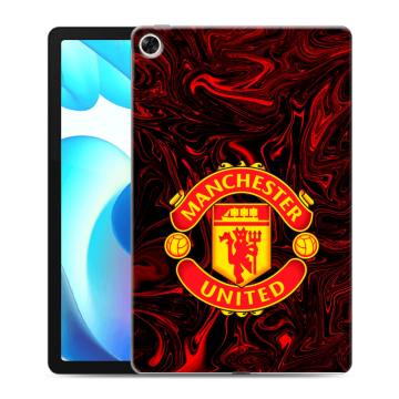 Силиконовый чехол на Realme Pad с принтом Manchester United Силиконовый чехол на Realme Pad с принтом Manchester United
