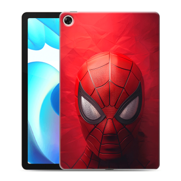 Силиконовый чехол на Realme Pad с принтом Spiderman Человек паук