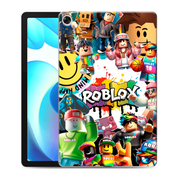 Силиконовый чехол на Realme Pad с принтом Roblox Роблокс Силиконовый чехол на Realme Pad с принтом Roblox Роблокс