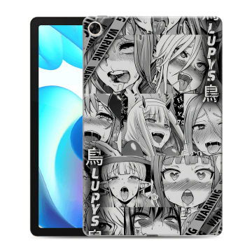 Силиконовый чехол на Realme Pad с принтом Ahegao Ахегао Аниме Силиконовый чехол на Realme Pad с принтом Ahegao Ахегао Аниме