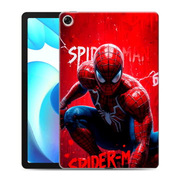 Силиконовый чехол на Realme Pad с принтом Spiderman Человек паук Силиконовый чехол на Realme Pad с принтом Spiderman Человек паук