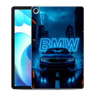 Силиконовый чехол на Realme Pad с принтом BMW БМВ