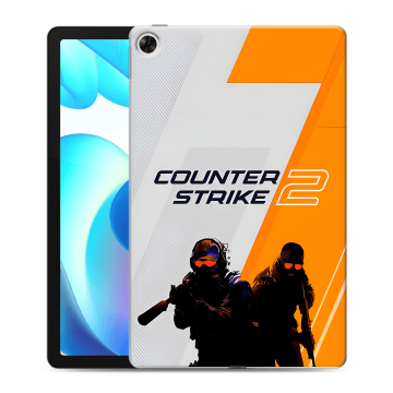 Силиконовый чехол на Realme Pad с принтом Counter Strike