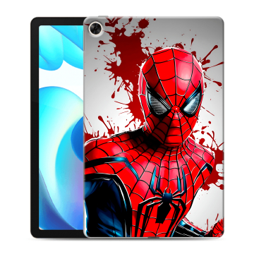 Силиконовый чехол на Realme Pad с принтом Spiderman Человек паук