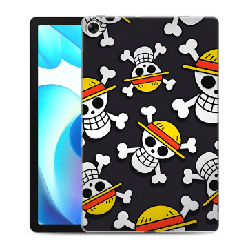 Силиконовый чехол на Realme Pad с принтом One Piece Ван Пис Силиконовый чехол на Realme Pad с принтом One Piece Ван Пис