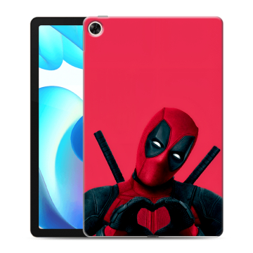 Силиконовый чехол на Realme Pad с принтом Дедпул Deadpool Силиконовый чехол на Realme Pad с принтом Дедпул Deadpool