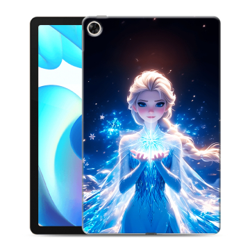Силиконовый чехол на Realme Pad с принтом Холодное сердце Frozen
