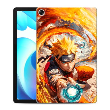 Силиконовый чехол на Realme Pad с принтом Аниме Наруто Naruto