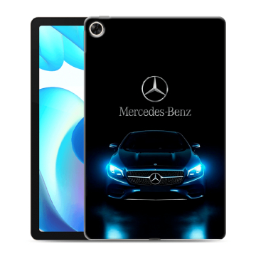 Силиконовый чехол на Realme Pad с принтом Mercedes Мерседес Силиконовый чехол на Realme Pad с принтом Mercedes Мерседес