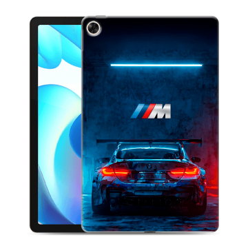 Силиконовый чехол на Realme Pad с принтом BMW БМВ