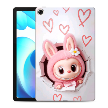 Силиконовый чехол на Realme Pad с принтом Labubu Лабубу Силиконовый чехол на Realme Pad с принтом Labubu Лабубу