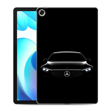 Силиконовый чехол на Realme Pad с принтом Mercedes Мерседес