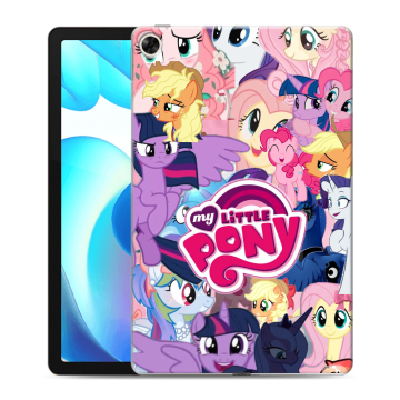 Силиконовый чехол на Realme Pad с принтом My little pony Дружба чудо Силиконовый чехол на Realme Pad с принтом My little pony Дружба чудо