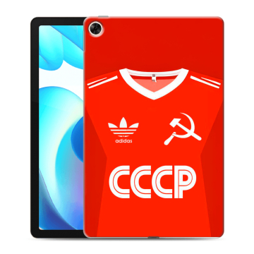 Силиконовый чехол на Realme Pad с принтом Флаг Герб СССР Силиконовый чехол на Realme Pad с принтом Флаг Герб СССР