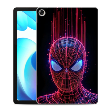 Силиконовый чехол на Realme Pad с принтом Spiderman Человек паук