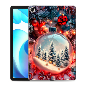 Силиконовый чехол на Realme Pad с принтом Новый год Силиконовый чехол на Realme Pad с принтом Новый год