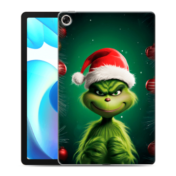 Силиконовый чехол на Realme Pad с принтом Гринч Новый год Рождество Силиконовый чехол на Realme Pad с принтом Гринч Новый год Рождество