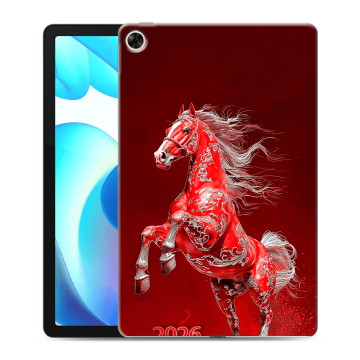 Силиконовый чехол на Realme Pad с принтом Новый год Силиконовый чехол на Realme Pad с принтом Новый год