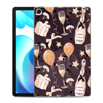 Силиконовый чехол на Realme Pad с принтом Новый год Силиконовый чехол на Realme Pad с принтом Новый год