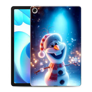 Силиконовый чехол на Realme Pad с принтом Новый год