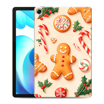 Силиконовый чехол на Realme Pad с принтом Новый год