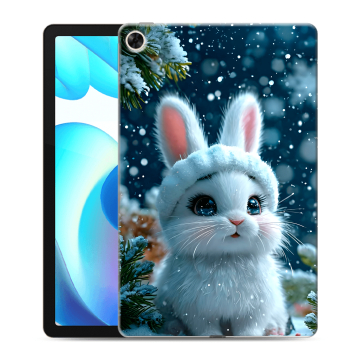 Силиконовый чехол на Realme Pad с принтом Новый год