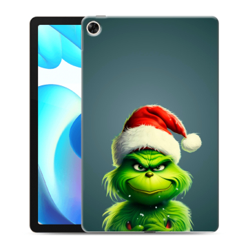 Силиконовый чехол на Realme Pad с принтом Новый год