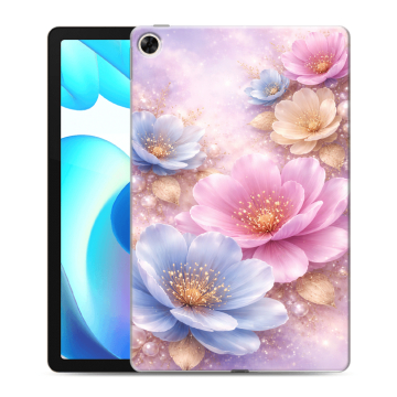 Силиконовый чехол на Realme Pad с принтом женский