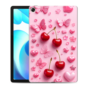 Силиконовый чехол на Realme Pad с принтом для девочек